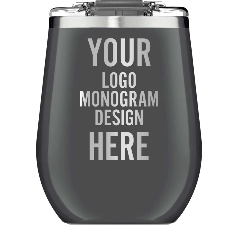 Custom Duracoat Color YETI Rambler Wine Cup - Personalize with Your Logo,  Monogram, or Design. Laser Engraved.