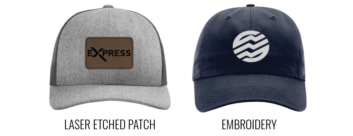 Personalization on Hats